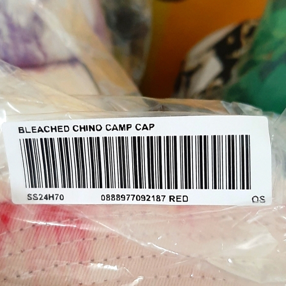 Supreme Bleached Chino Camp Cap *SS24* *NWT* - Picture 5 of 5